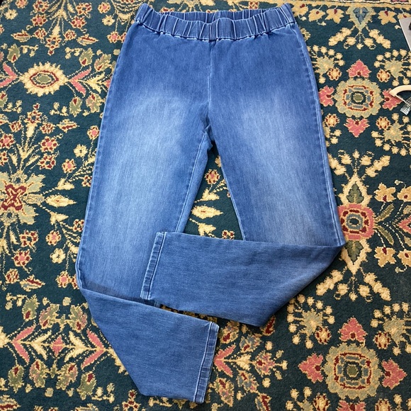 🍄 Soft Surroundings Metro Denim Leggings - Picture 8 of 10